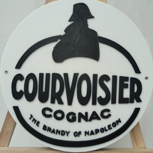3D Printed Courvoisier Tequila RGB LED 8-Inch Sign With Remote Control man cave - Picture 2 of 11